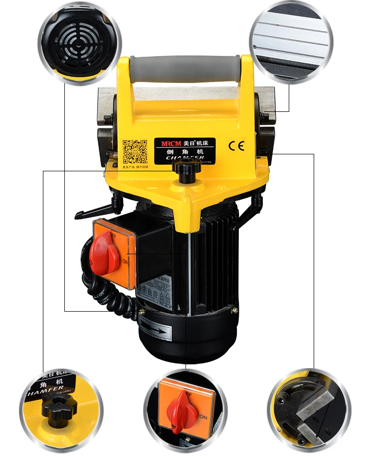 Portable Chamfering Deburring Machine for Sheet Metal