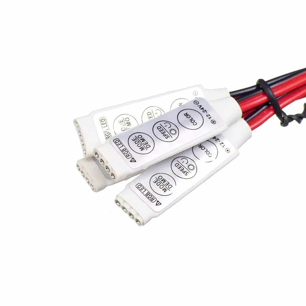 Mini 3Key For 5050 3528 3014 SMD LED Lights Strip Strip light DC12V-24V RGB Controler Led Controler