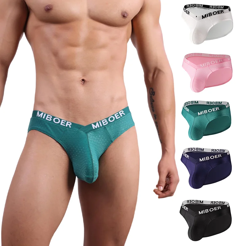 

Men's Briefs, Breathable Mesh U-Pouch Underwear, High Elastic Waistband, 5 Colors, Tag-Free Comfort sexi shoppings adults 18 +