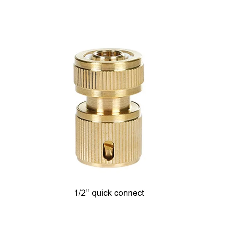 SCIMAKER Spray Nozzle Water Gun Brass High Pressure Direct Spray Sprinkler Quick Connector Home Garden Hose Adjustable Gun gallery 4