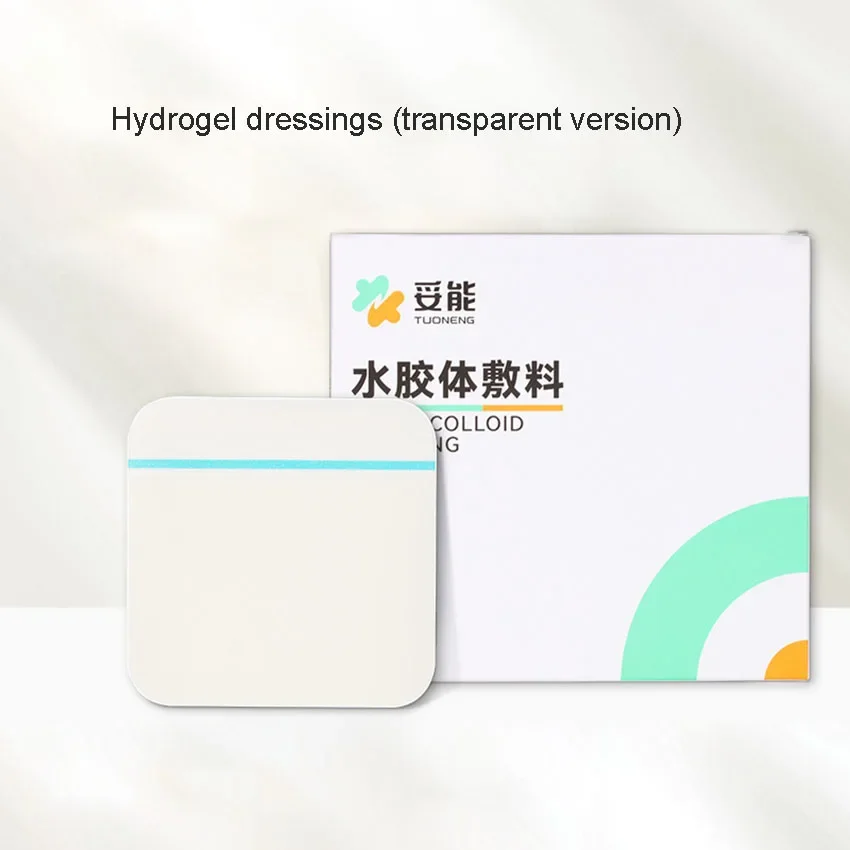 3 Pcs Hydrogel Dressings for Ultra Transparent Wound Cleaning and Protection of Invisible Acne Scars