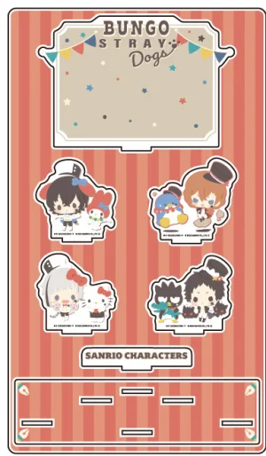 Game Dazai Osamu Nakahara Chuya Nakajima Atsushi Akutagawa Ryunosuke Acrylic Stand Doll Anime Figure Model Cosplay Toy for Gift