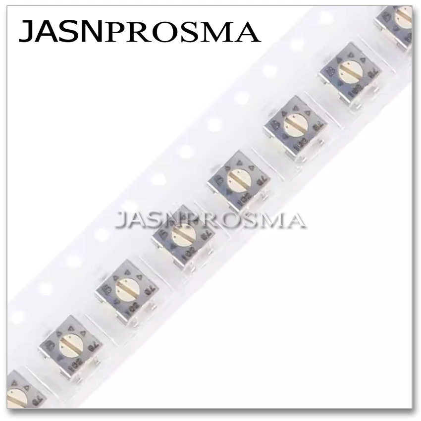 JASNPROSMA-Potentiomètre à résistance réglable, 500G 500R 1K 2K OHM 3314G-1-501E 3314G-1-import E 3314G-1-202E, 50 pièces, 3314 pièces