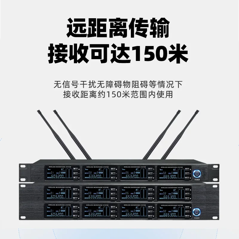1. 2/4/8 wireless square tube gooseneck conference microphone capacitor with built-in lithium battery short-rod charging
