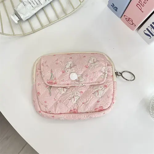 Cute Cartoon Small Travel Cosmetic Lipstick Earphone Card Portable Storage Bag Purse Women Gift Pouch In Make up Bags Organizer - Image 16