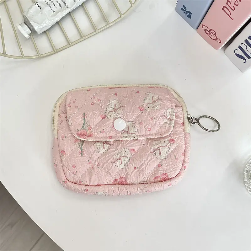Cute Cartoon Small Travel Cosmetic Lipstick Earphone Card Portable Storage Bag Purse Women Gift Pouch In Make up Bags Organizer - Image 16