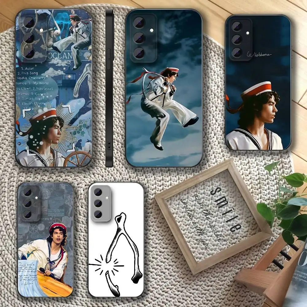 

Wishbone C-Conan G-Gray Phone Case For Samsung S 25,24,23,22,30,21,10,9,Ultra,Plus,Lite,FE,4,5 G Soft Black Case