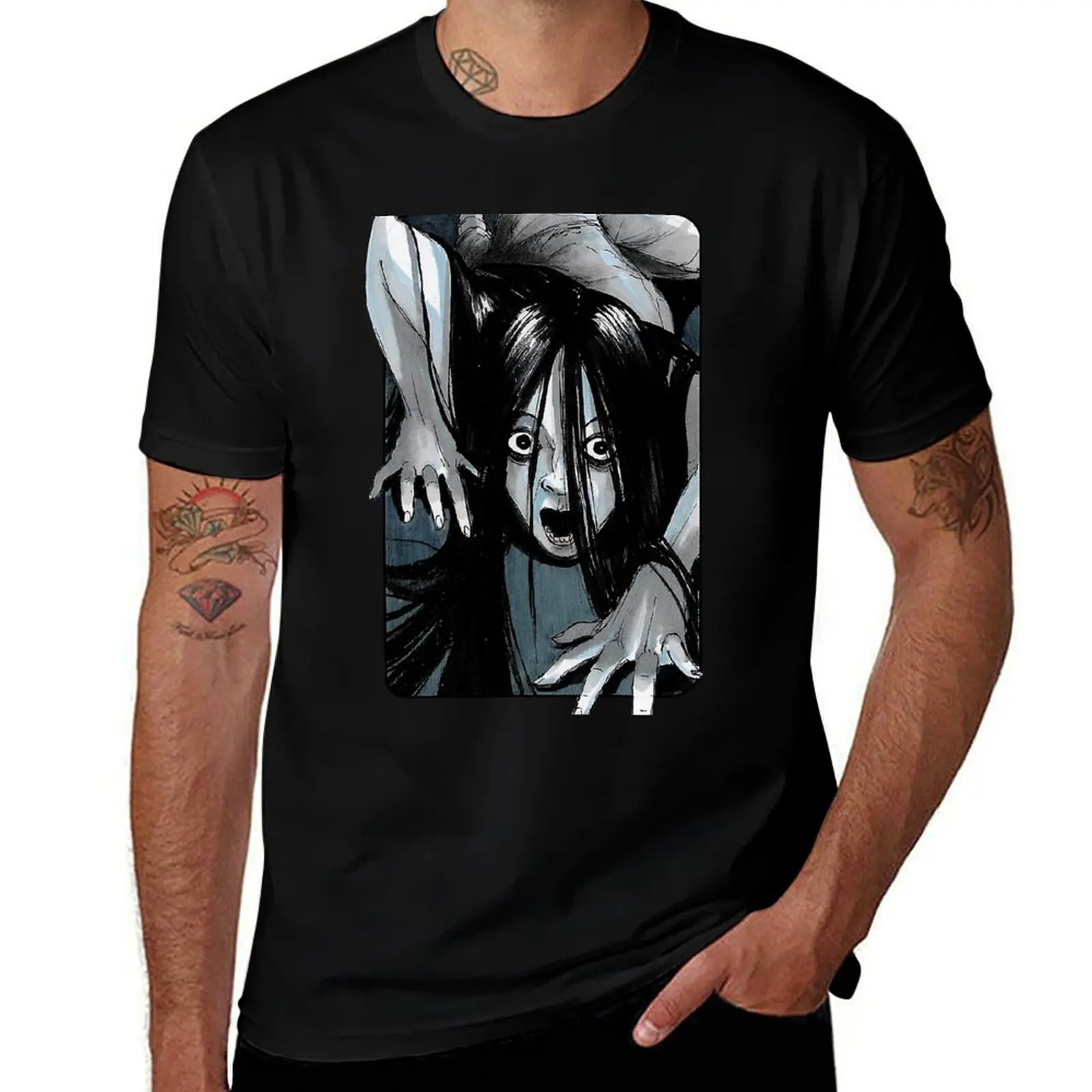 Villain Clans - Kayako Saeki T-Shirt valentines boutique clothes oversize t-shirts man shirts men graphic