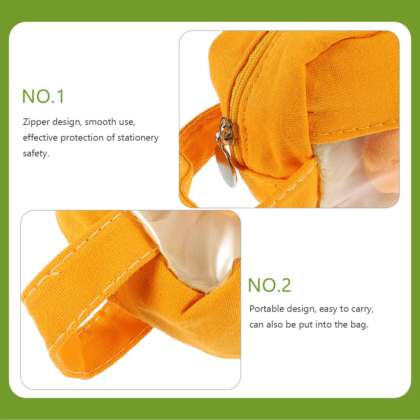 

Мультяшный пенал для карандашей с фруктовым дизайном, милый маленький чехол на молнии, креативный органайзер для канцелярии, вместительный портативный подарок