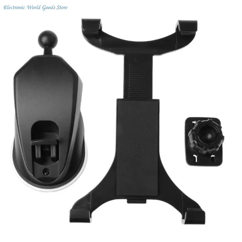 A3PD Mini Tablet Holder Adjustable Car Dashboard Suction Cup Bracket 360° Stand Tablet Pad Holder For 7in 11in