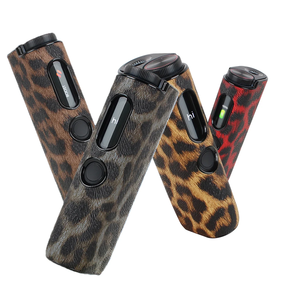 Safe Grip PC+Leather Case for Glo Hyper Pro Leather Armor Shockproof Snug Fit for Glo Hyper Cover