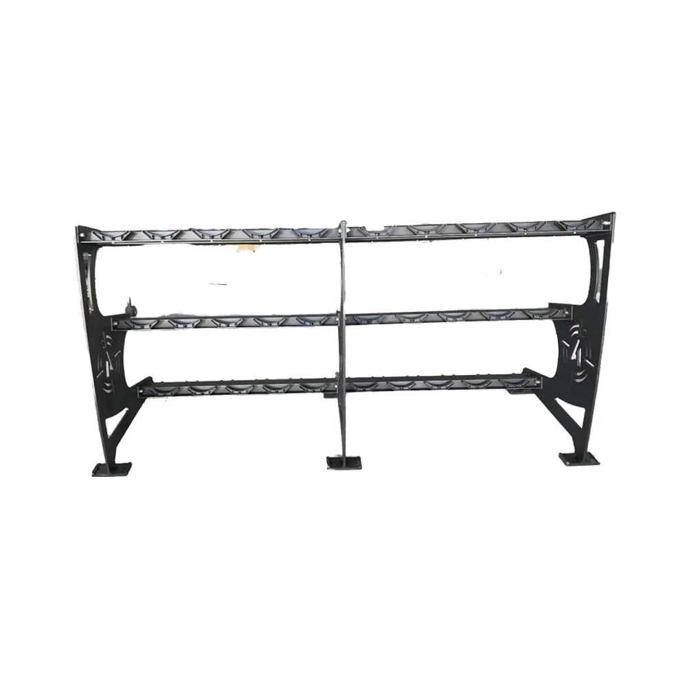 

Adjustable Dumbbell Rack Steel Fitness Machine for Bodybuilding and Gym Training for Crossfit Equipment Durable Metal Accessory