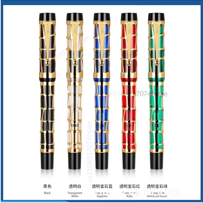 for-jinhao-century-100-skeleton-hollow-transparent-fountain-pen-smooth-calligraphy-writing-pen-for-business-office-practice-gift