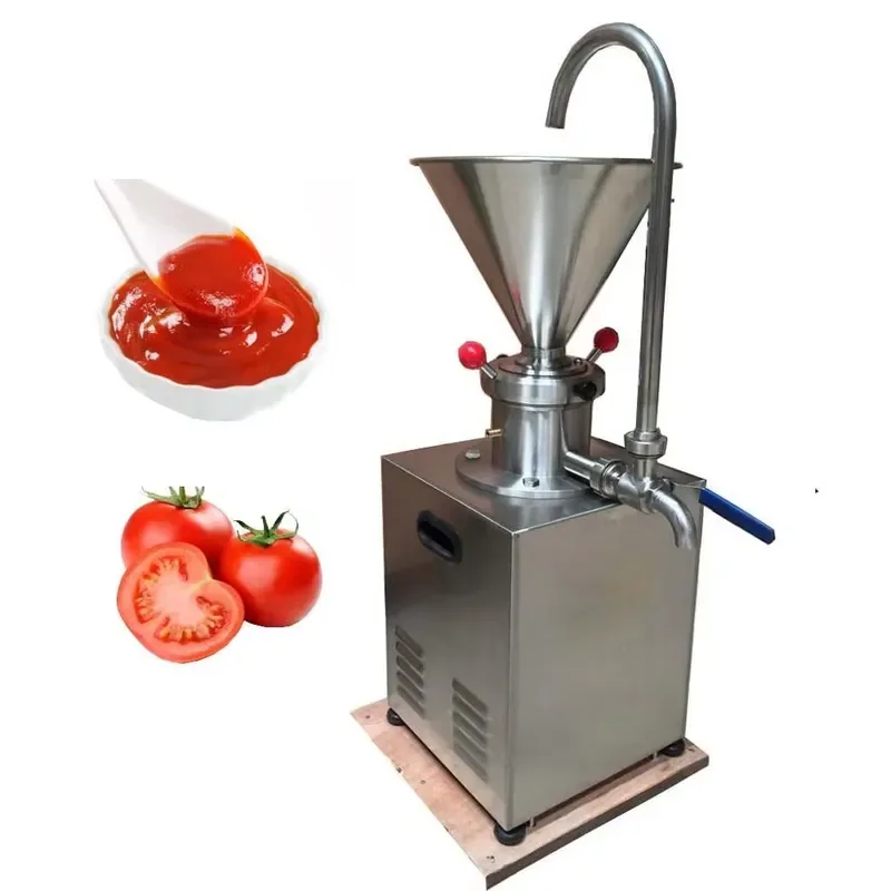 HJ MJC 60 Commercial Tomato Sauce Maker Stainless Steel Fruit Vegetable Pulping Machine High Efficiency Food Processing
