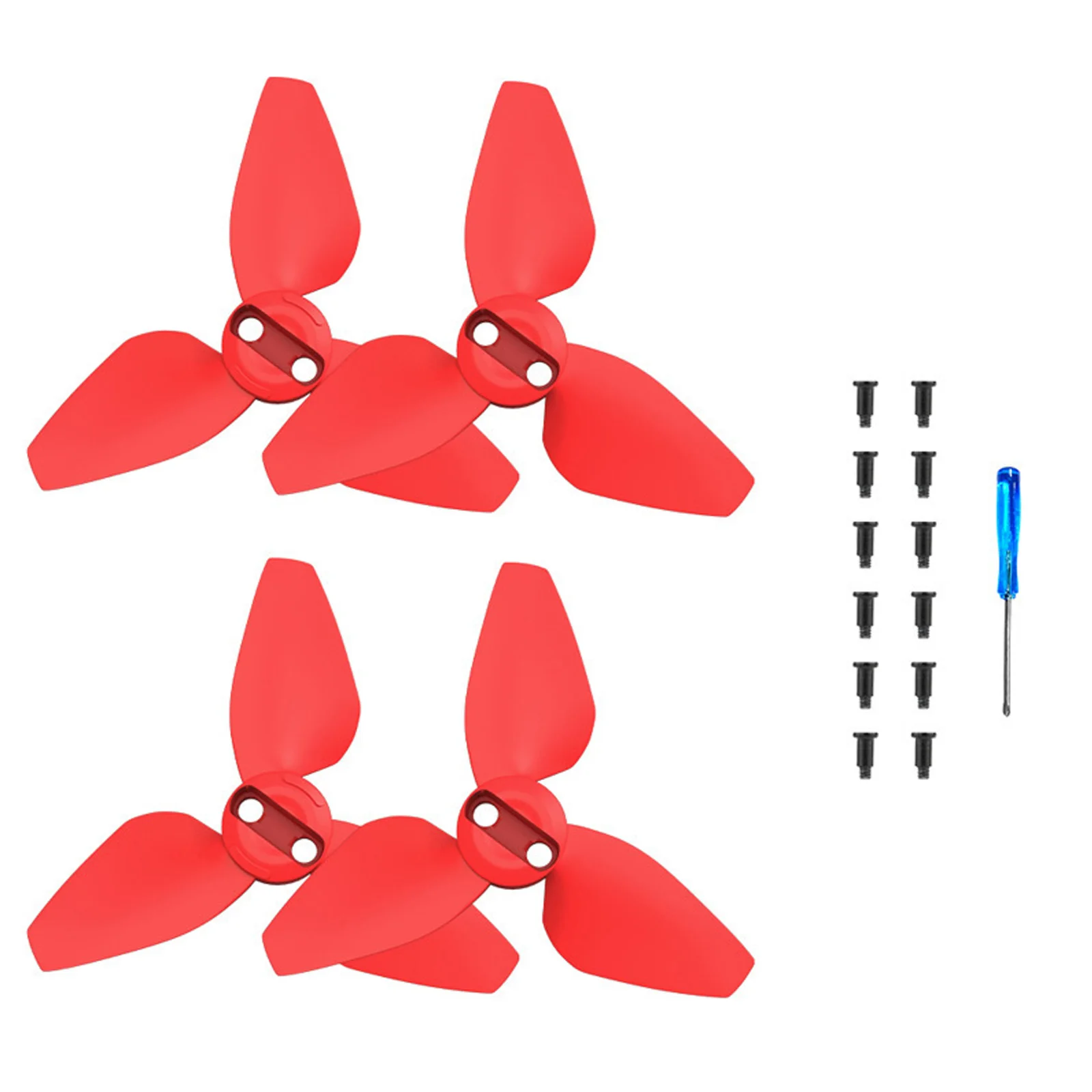 

Colorful 3-Blade Propellers For Dji Neo Drone 2 Pairs Pc Low Noise Replacement Blades With Screws And Screwdriver Kit