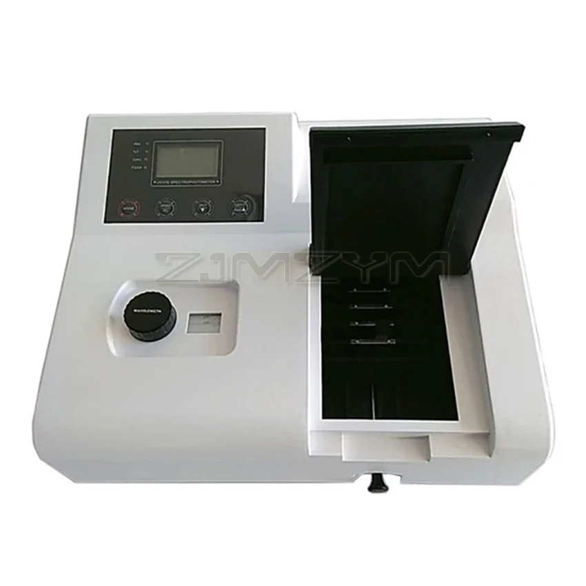 VIS-722N Spectrophotometer UV Visible Spectrometer Laboratory Spectrophotometer Wavelength 320-1020 nm Bandwidth: 5nm Photometer