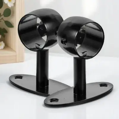 

2Pcs Metal Handrail Brackets Fixed Stair Railing Support Holders Adjustable for Indoor Outdoor Use Handrail Bracket