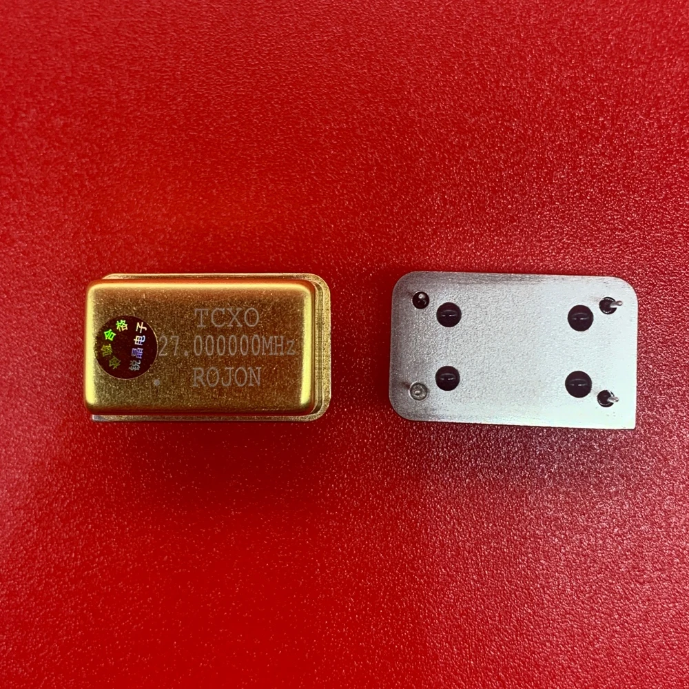 1PCS/ audio diy high precision TCXO 27.000MHz 0.1ppm gold plated version