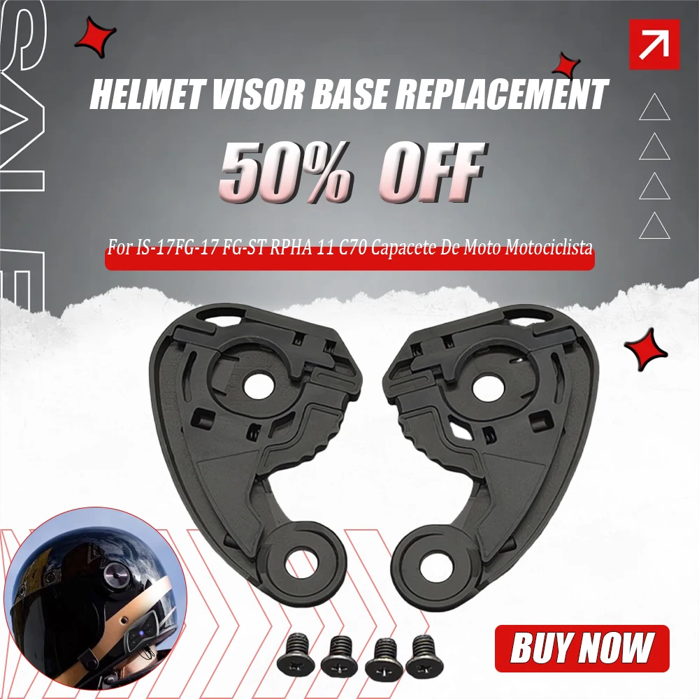 

Helmet Base for HJC Helmet HJ-20M for IS-17FG-17 FG-ST RPHA 11 C70 Capacete De Moto Motociclista Helmet Visor Base Replacement