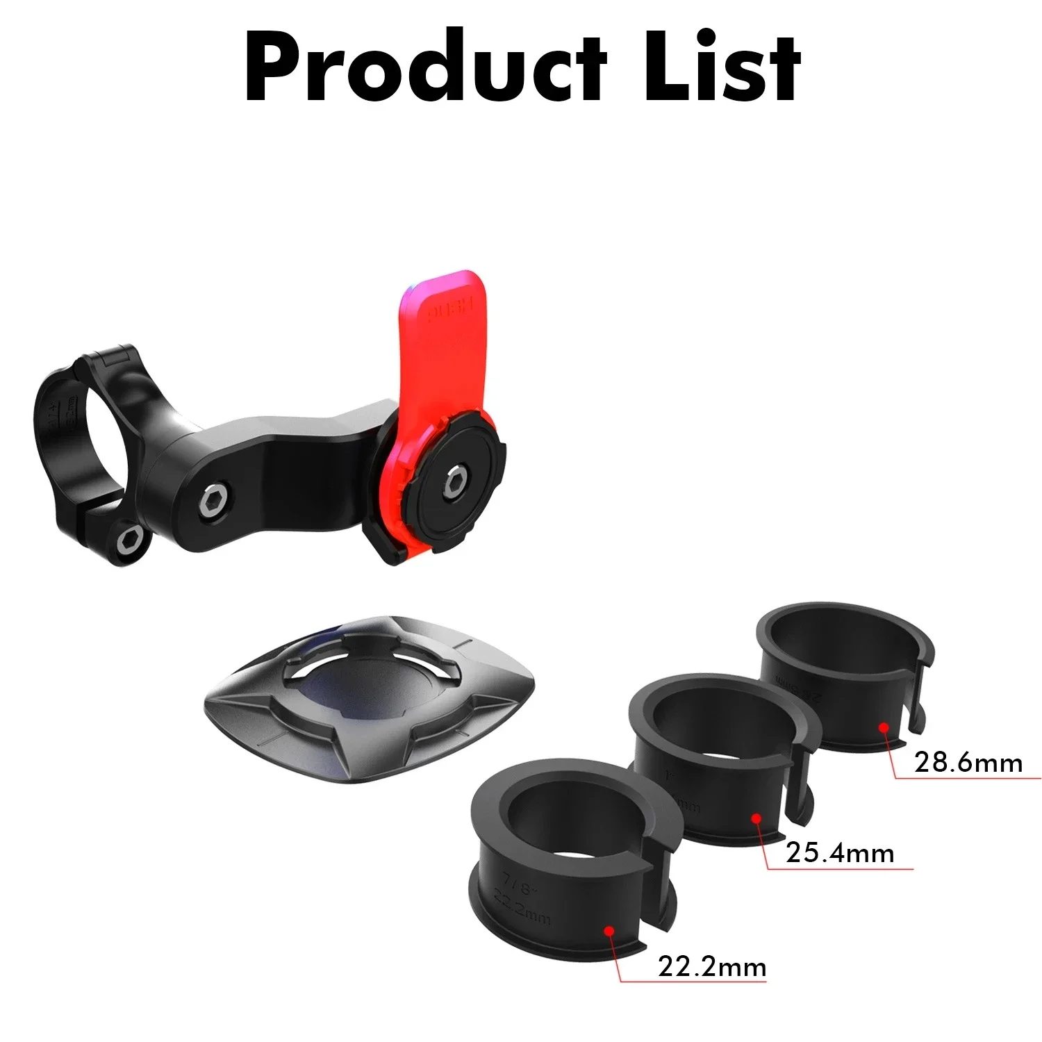 MTB Bike Scooter Navigation Phone Bracket Holder Adjustable Motorcycle Mountain Bicycle Handlebar Stem Support Rack Cycling