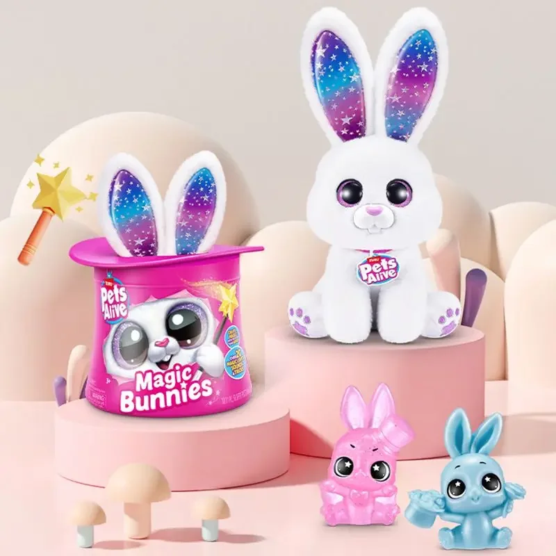 New 32cm Pet Bonnie Bunny Unicorn Magic Egg Blind Box Girl Toy Bunny Plush Dolls