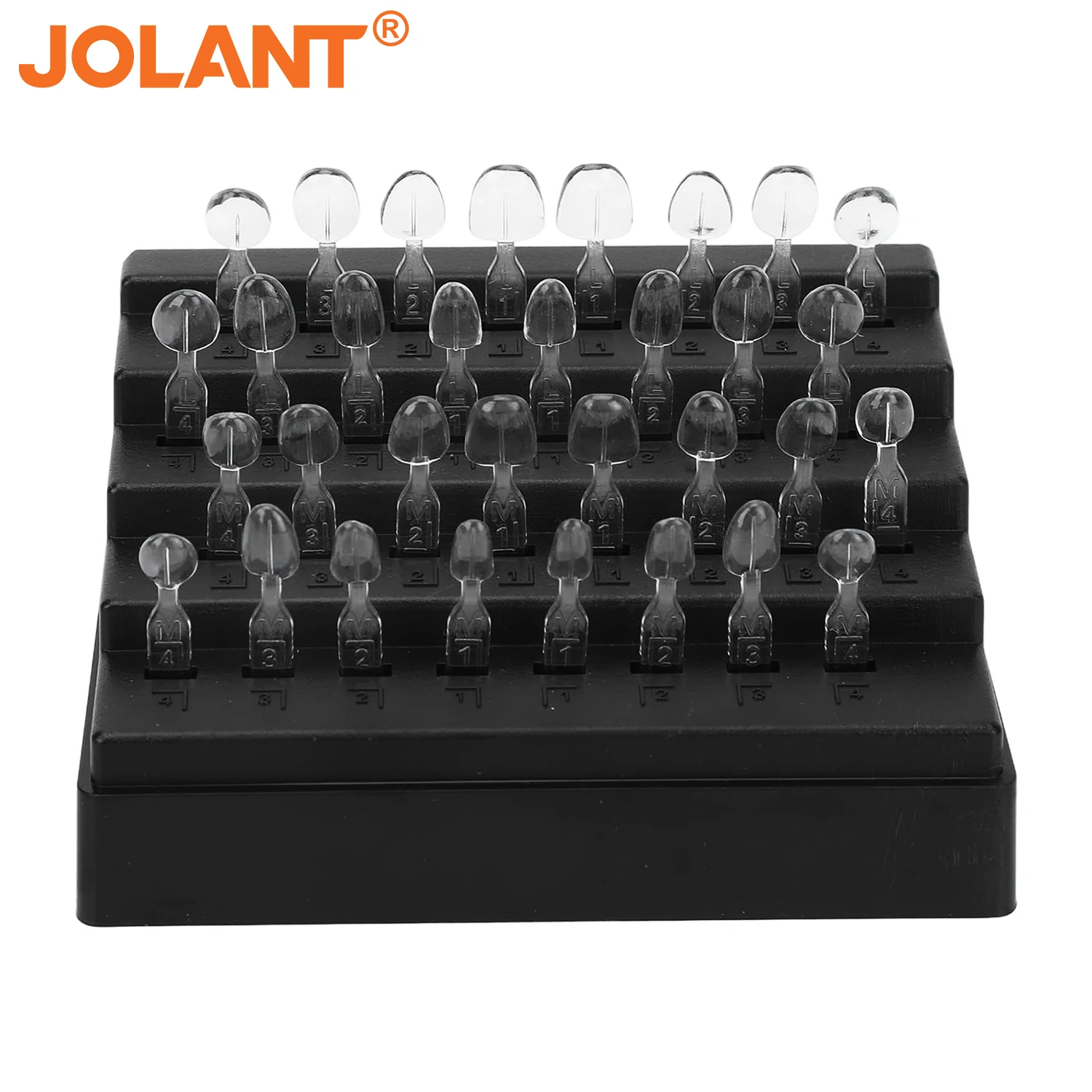 

JOLANT Dental Veneer Mould Kit Composite Resin Mold Light Cure Autoclave Anterior Front Teeth Mould Teeth Whitening Tools