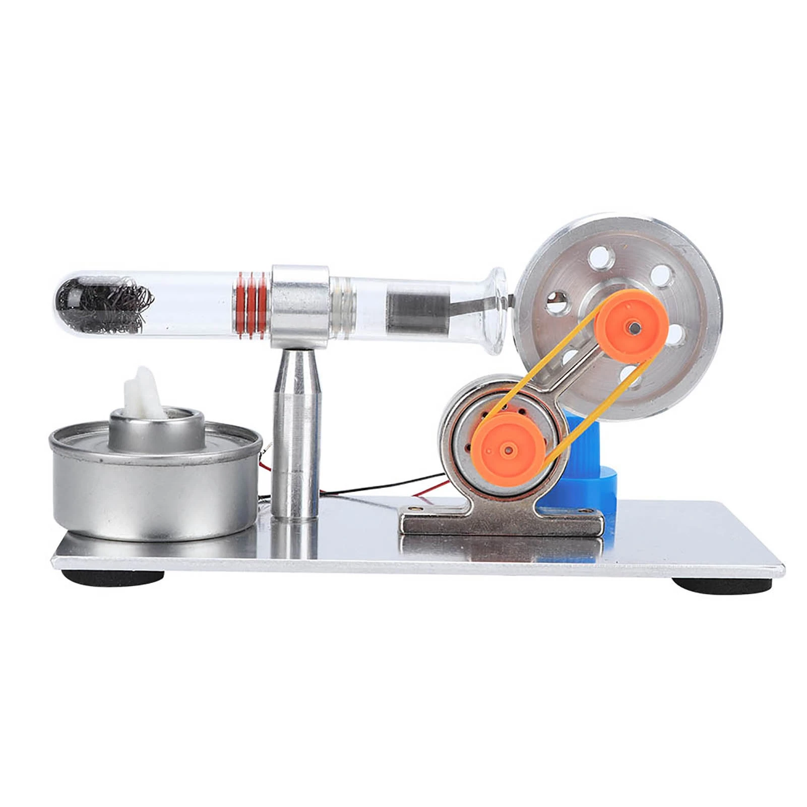 Educational  Stirling Engine Generator Single Cylinder Sterling Engine Model Steam Power Physics Science Lab Teaching Tool