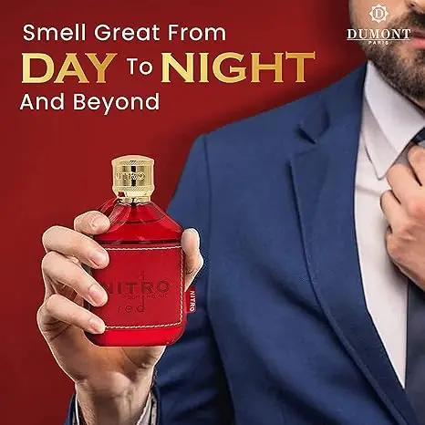 Nitro Red Dumont HOMMES Parfum arabe moyen-orient Parfum homme Parfum femme Parfum longue durée 100 ml