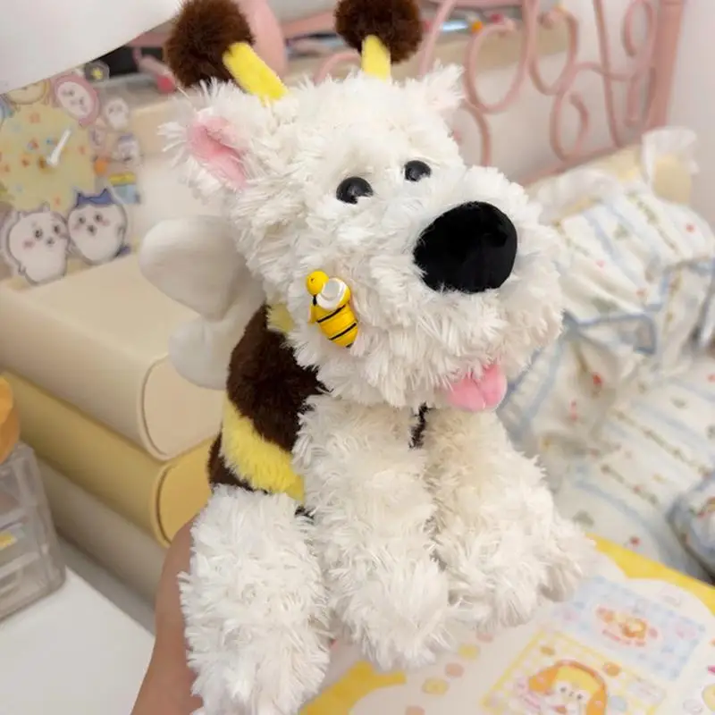 Perro de peluche interactivo electrónico, perro de peluche en movimiento, cachorro de juguete con sonido, vestido eléctrico, Animal de peluche realista