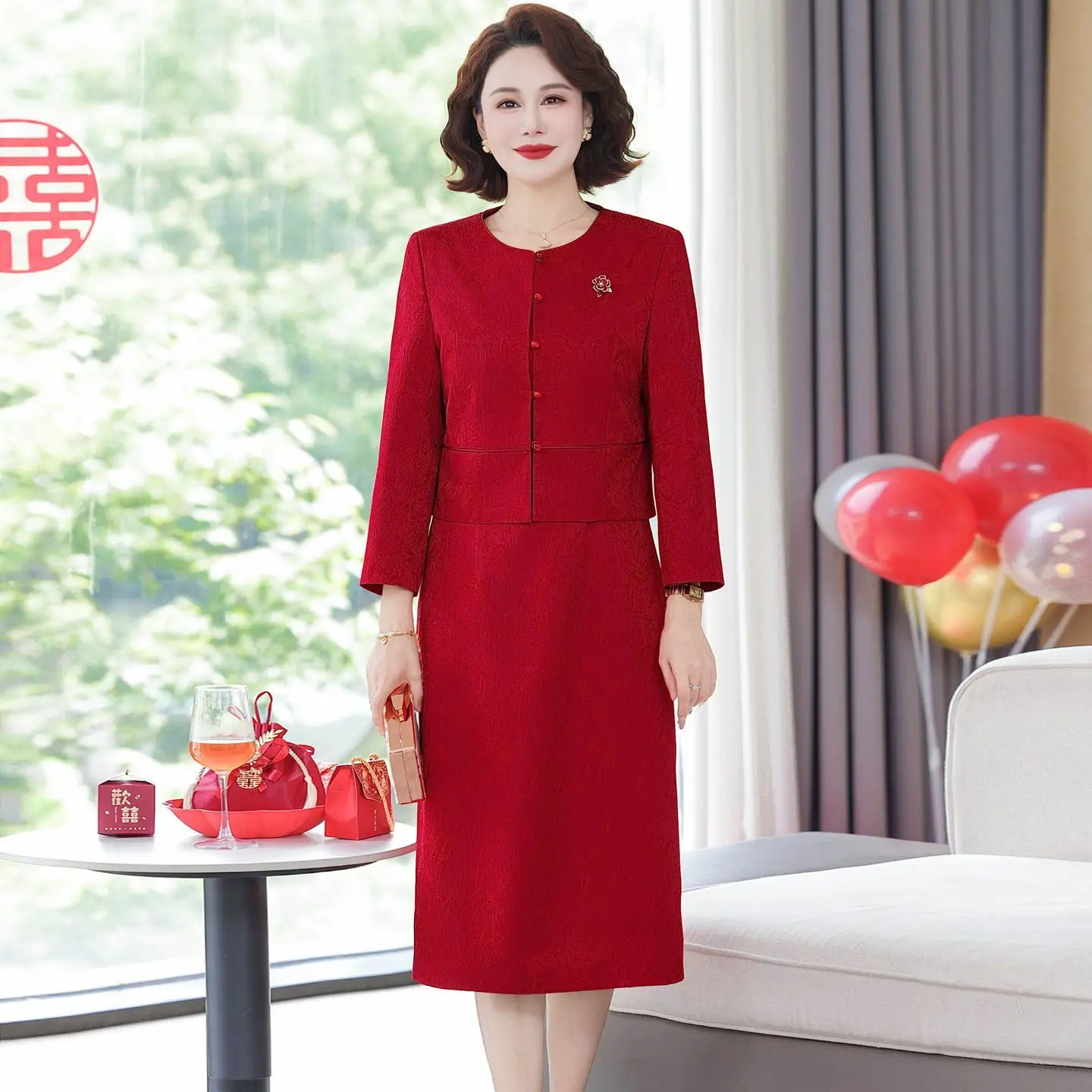 2 piece dress set older ladies Outfits Women making you more attractive 2-Piece Dress Sets for Older