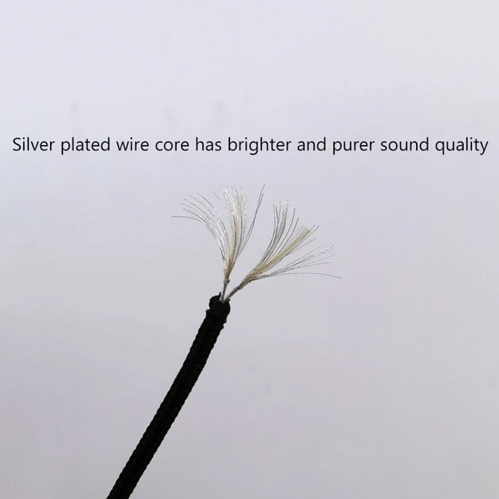 Headphone 4.4mm Balanced Cable DIY Cable for Sennheiser HD580 HD600 HD650 HD660S Headphone Upgrade Cable