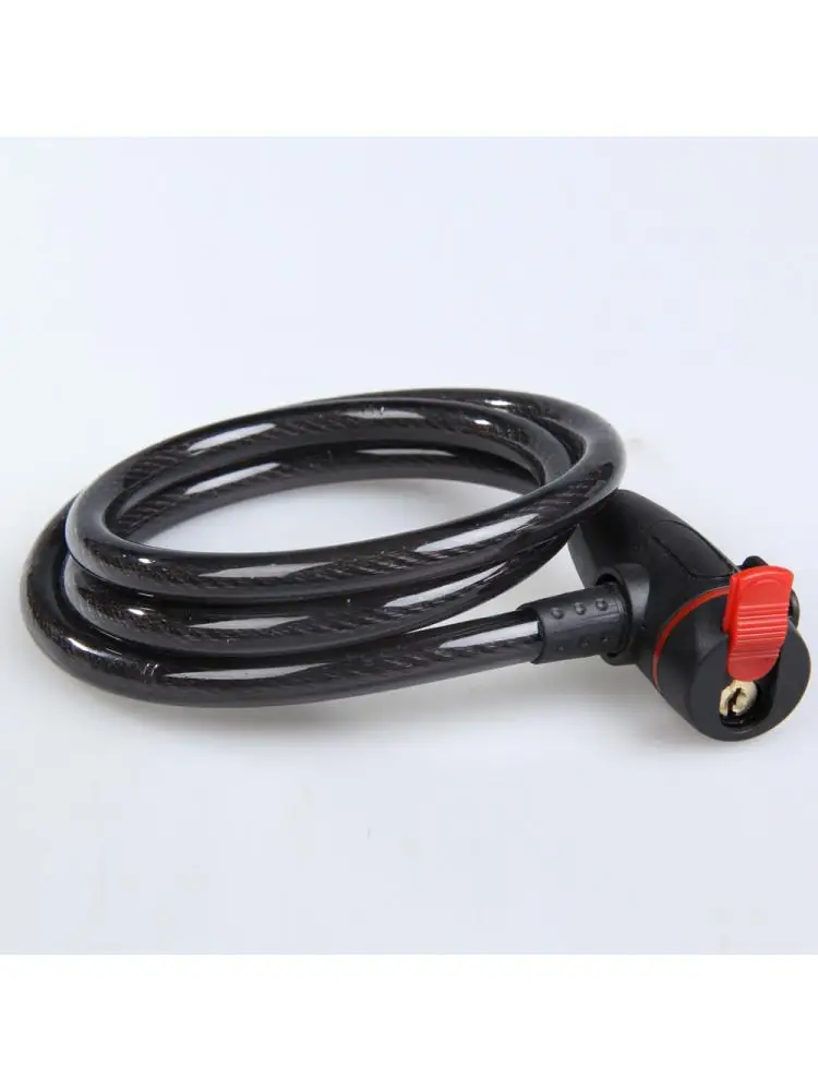 AliExpress NONE Universal Anti-Theft Steel Coil Cable Motorcycle Lock Bicycle Lock with Key