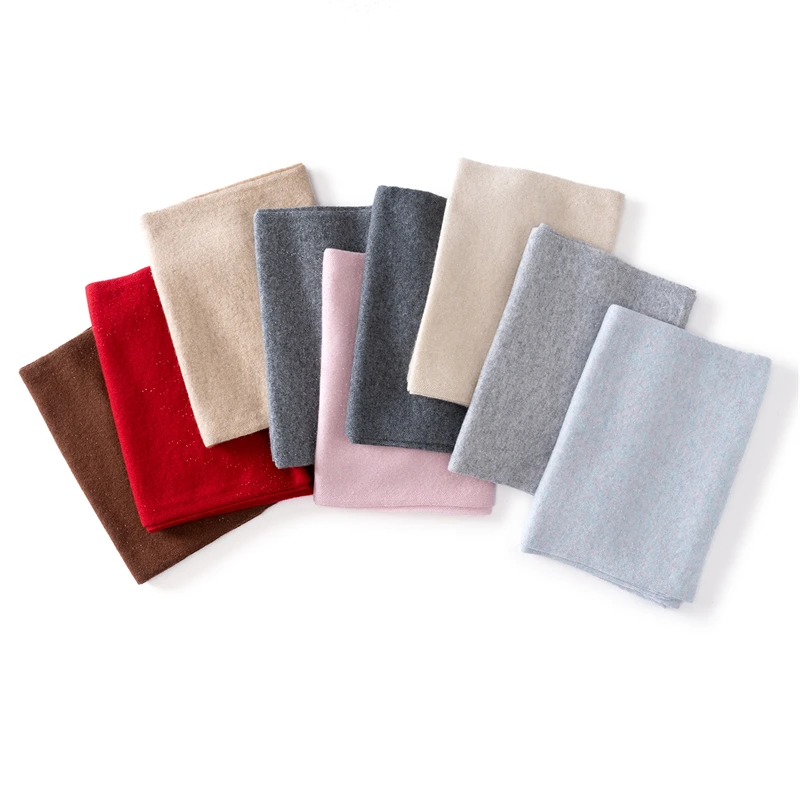 

100% cashmere scarf size 170 * 30 for women's autumn and winter outdoor wear, warm knit cashmere scarf shawl