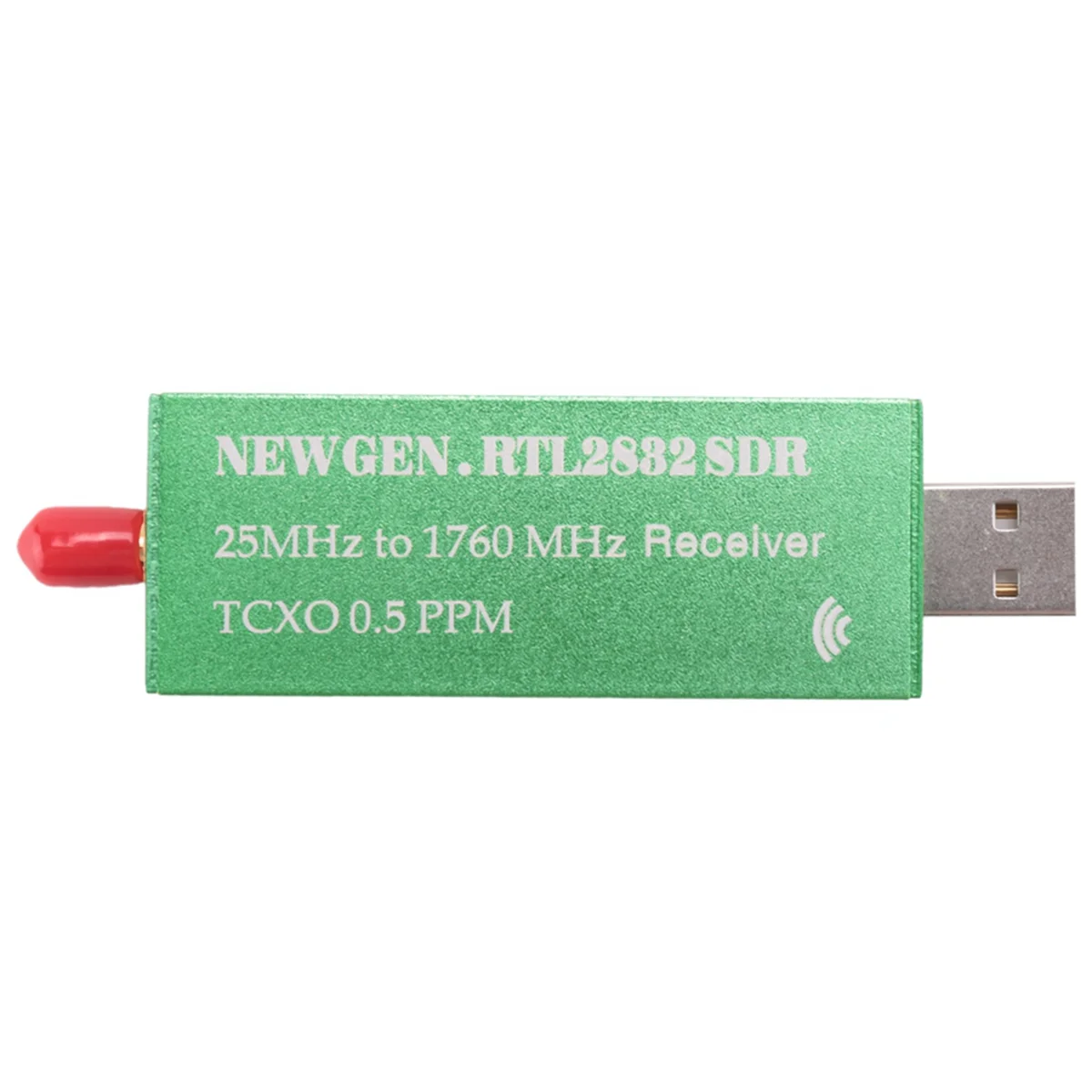 A68Z USB Adapter RTL-SDR RTL2832U + R820T2+ 1Ppm TCXO TV Tuner Stick Receiver