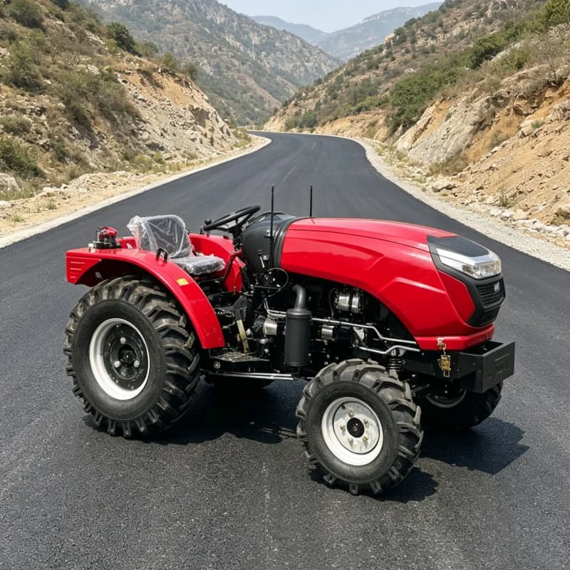 

Customized CE/EMC Certified High-Speed Farm Cultivation Machinery, New Four-Wheel Tiller, All-Terrain 4WD Rotary Tiller