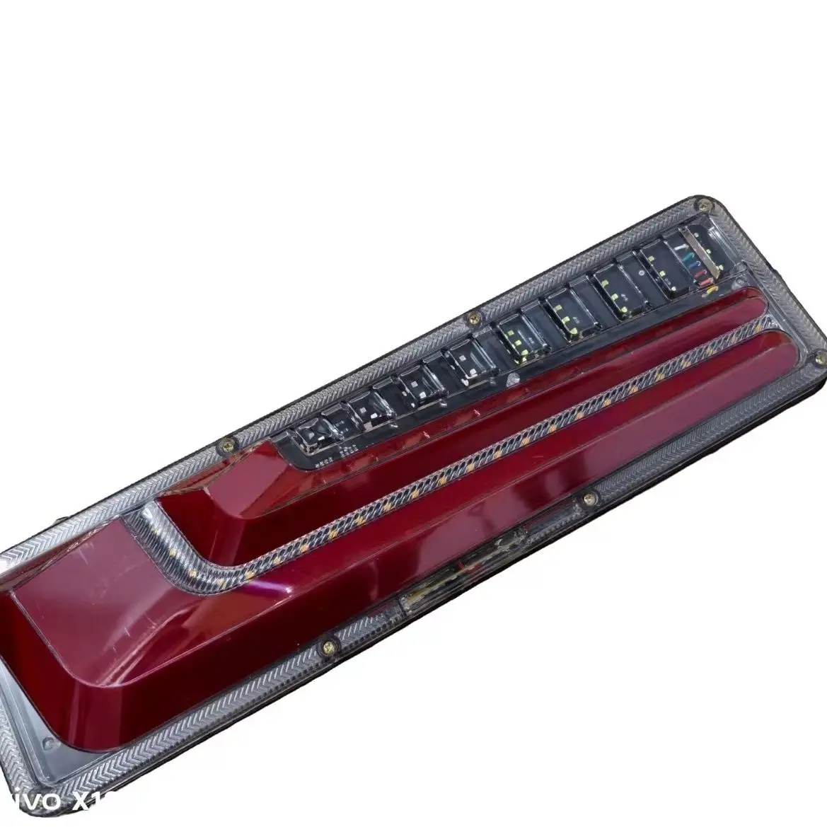 Pop 2pcs Waterproof Universal Super Bright Led Trailer For Large Trucks Rear Taillight 24v Assembly For Water Turning