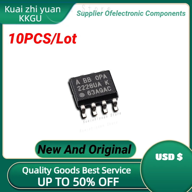 10PCS/Lot New And Original OPA2228UA SOP-8 OPA2228U OPA2228 SOP8 Quality Goods