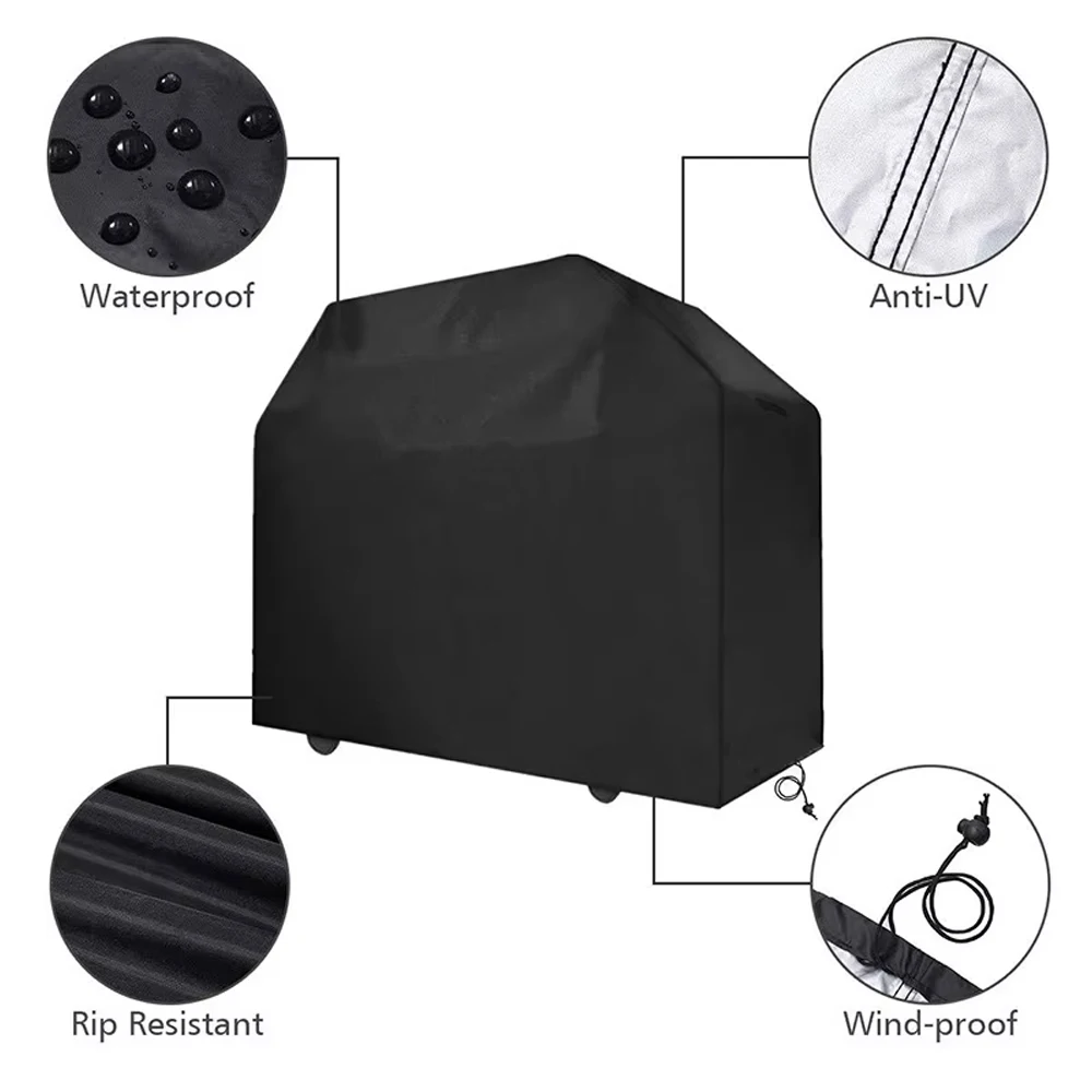 Heavy-Duty Waterproof BBQ Grill Cover 5