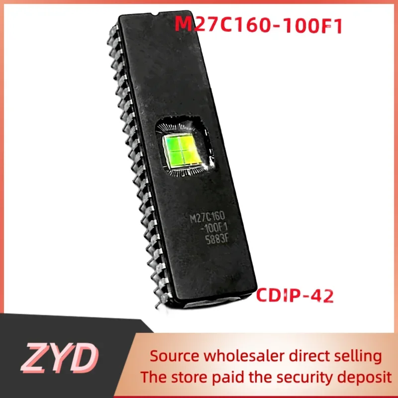 ZYD 10Pcs/Lot Original M27C160-100F1 M27C160 CDIP-42 IC Memory Mirror Chip