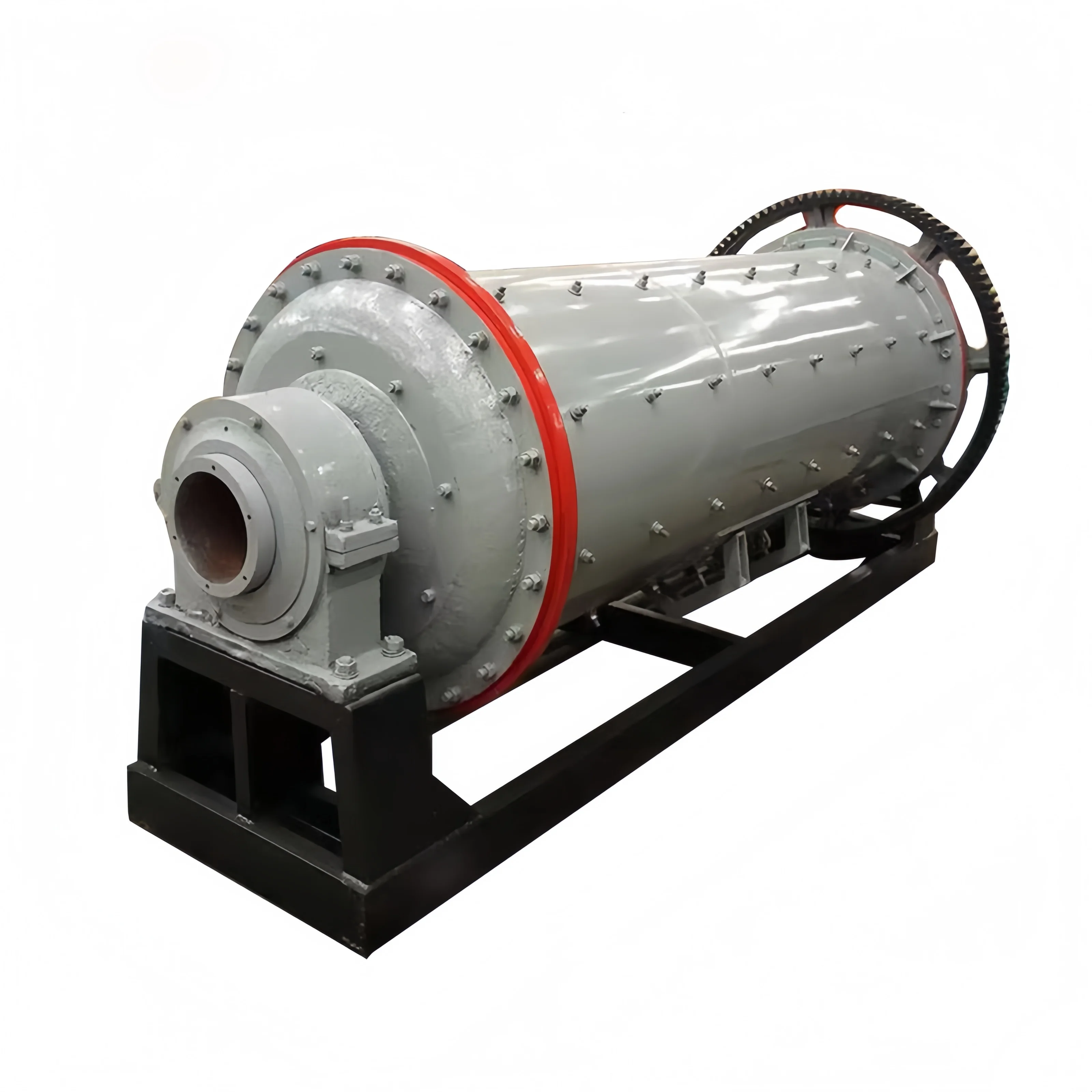 High Quality Electric Mine & Road Construction Ball Mill Strong With Essential Motor For Cement Production