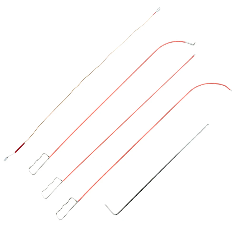 Car Push-Pull Hook Tool 5-pc Set Lock Pick Tool Professional Locksmith Supplies Tools