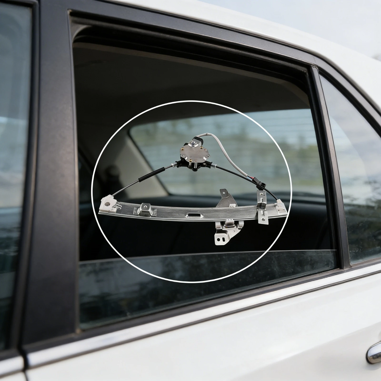 

Window lifter 748-172 front left with motor suitable for 06-13 Chevrolet Impala, Long Service Life, Ideal for Door Window Repair
