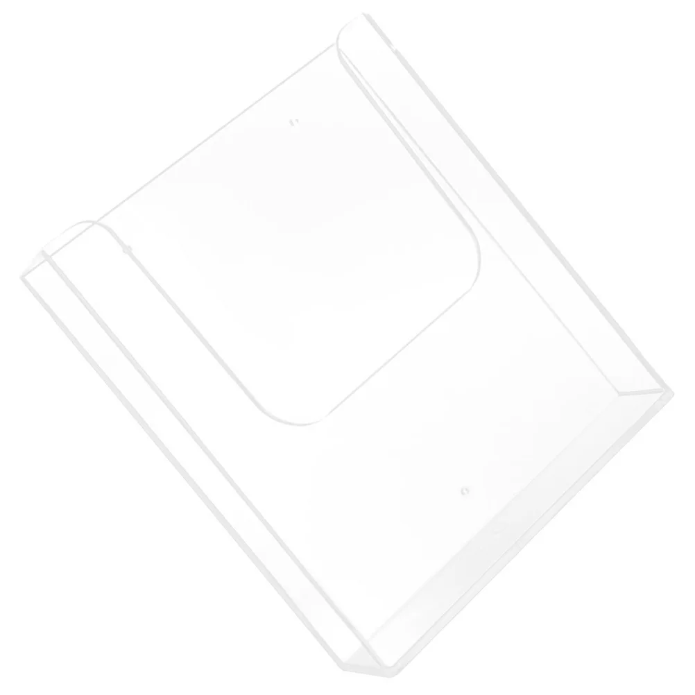 

Display Stand Office File Rack Wall Mounted Holder Accessories Wall-mounted Document Stands Transparent Bookshelve