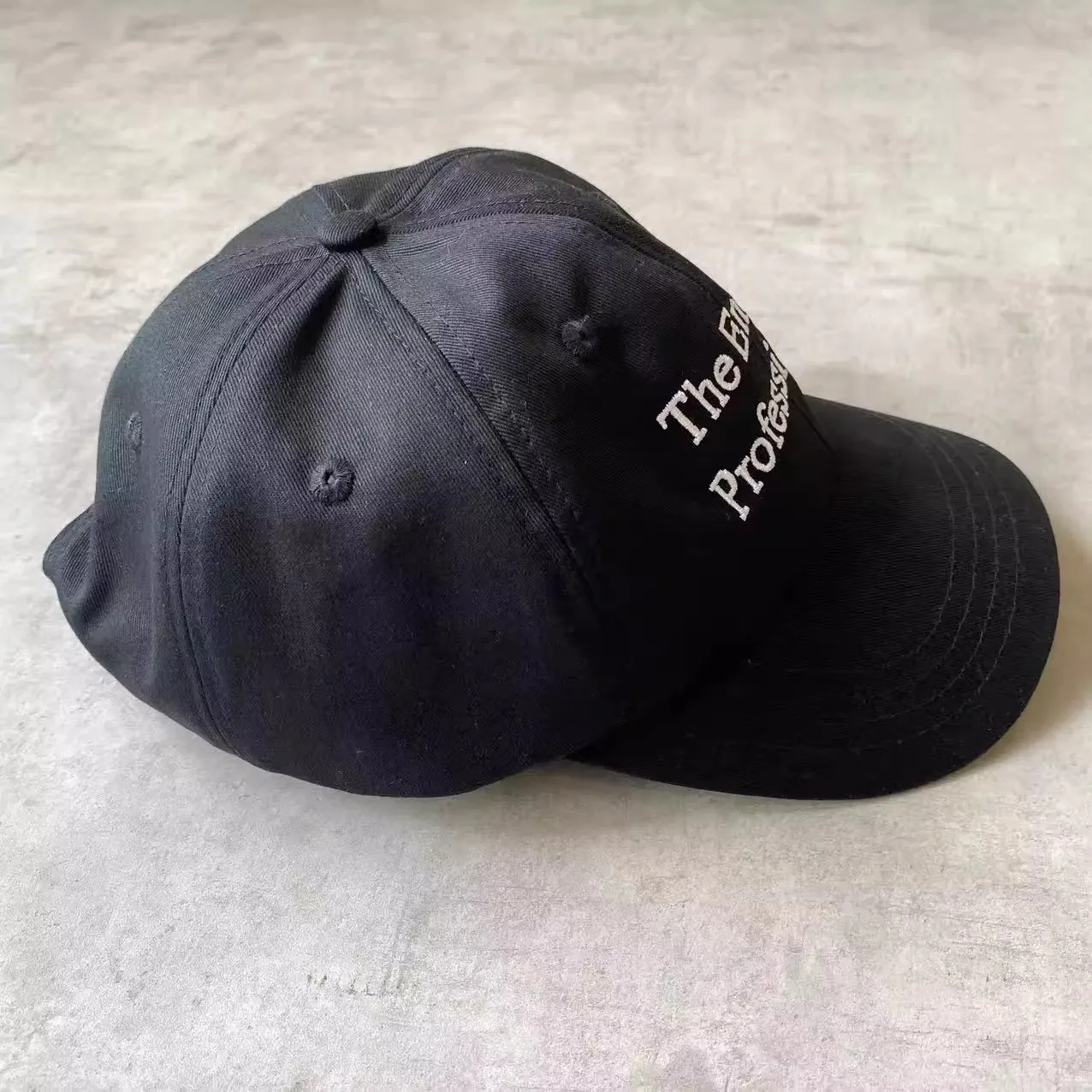 Ennoy Professional Japanese Style Simple Letter Embroidery Baseball Cap Men's Women's Casual All Seasons Cotton Hat
