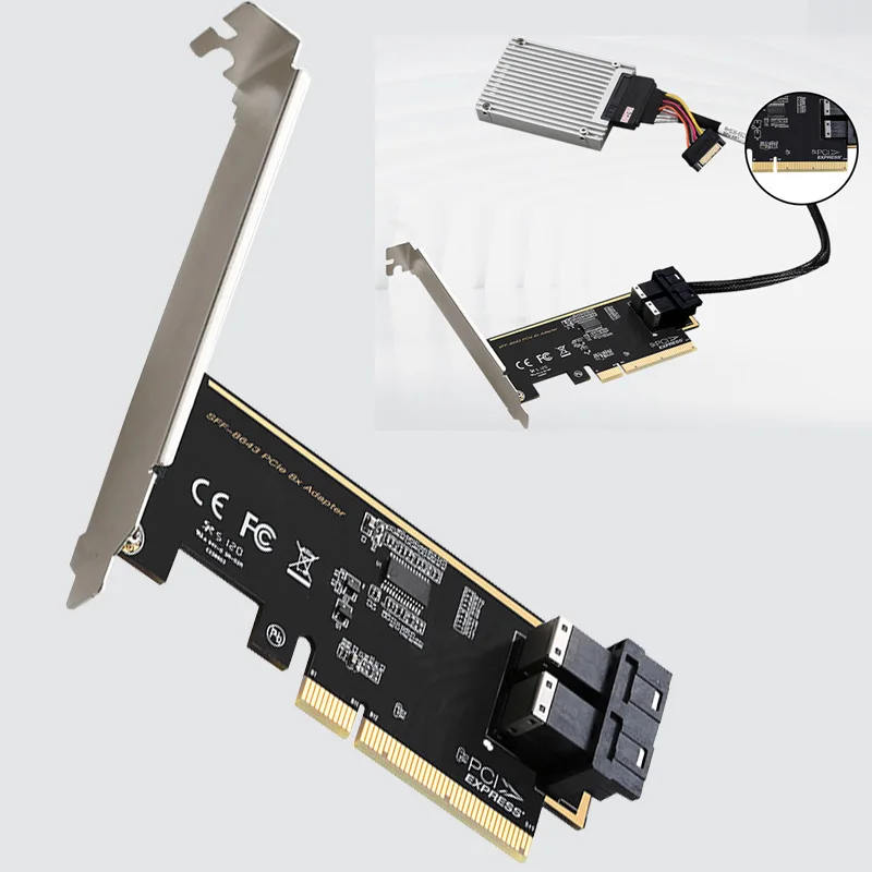 

Удлинитель карт PCI-E к U2 Конвертер PCIe Карта расширения Адаптер PCI-E Sata Карта PCI-E Riser Адаптер расширения игровой карты PCIE
