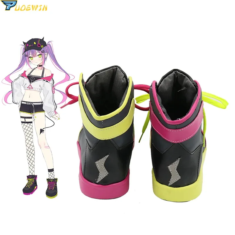 DY20Vtuber Hololive Tokoyami Towa 코스프레 신발 부츠25