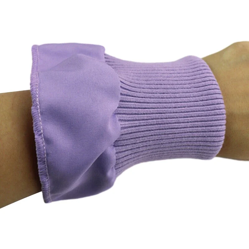Paire de manchettes côtelées en tricot extensible de haute qualité, garniture de vêtements, veste, manteau en coton extensible, manchette épaisse, 1 paire pour adultes et enfants de 8/9Cm de large