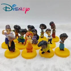 12Pcs/Set Disney Encanto Action Figure Toys Cartoon Movie Family Model Doll Children's Birthday Xmas Gift