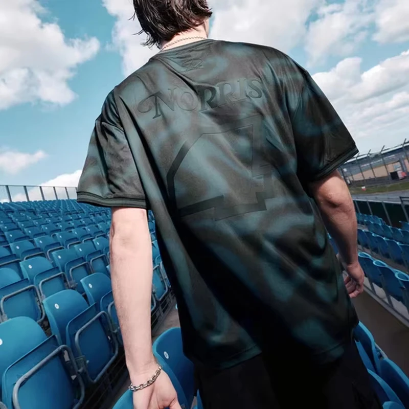 2026 New Ln4 Grandstand'25 Jersey Lando Norris Sports Breathable Quick Drying Short Sleeved Tee Men's/Kids T-shirt Unisexy Tops