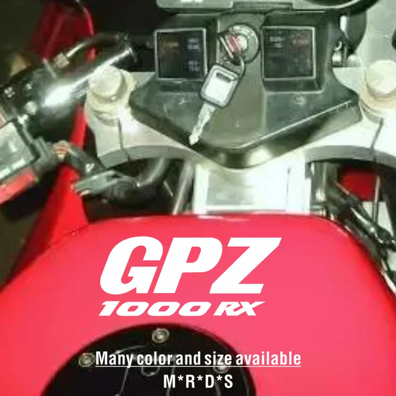 

Светоотражающие наклейки для мотоцикла Pegatinas, шлем, топливный бак, водостойкая наклейка с логотипом для Suzuki GPZ1000 RX gpz 1000rx